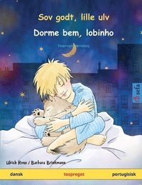 bokomslag Sov godt, lille ulv - Dorme bem, lobinho (dansk - portugisisk)