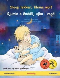 bokomslag Slaap lekker, kleine wolf - Gjumin e ëmbël, ujku i vogël (Nederlands - Albanees)