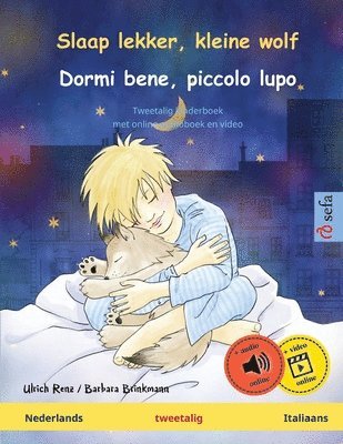 bokomslag Slaap lekker, kleine wolf - Dormi bene, piccolo lupo (Nederlands - Italiaans)