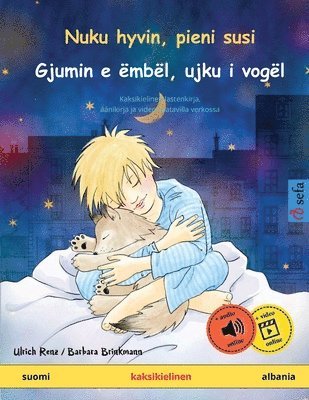 bokomslag Nuku hyvin, pieni susi - Gjumin e ëmbël, ujku i vogël (suomi - albania)