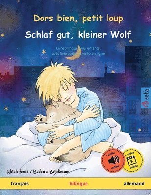 bokomslag Dors bien, petit loup - Schlaf gut, kleiner Wolf (franais - allemand)