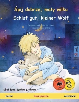 bokomslag ?pij dobrze, maly wilku - Schlaf gut, kleiner Wolf (polski - niemiecki)