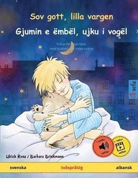 bokomslag Sov gott, lilla vargen - Gjumin e mbl, ujku i vogl (svenska - albansk)