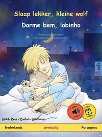 bokomslag Slaap lekker, kleine wolf - Dorme bem, lobinho (Nederlands - Portugees) : Tweetalig kinderboek met online audioboek en video