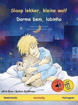 bokomslag Slaap lekker, kleine wolf - Dorme bem, lobinho (Nederlands - Portugees)