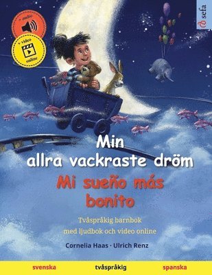 bokomslag Min allra vackraste dröm - Mi sueño más bonito (svenska - spanska)