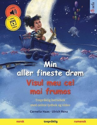 bokomslag Min aller fineste drm - Visul meu cel mai frumos (norsk - rumensk)