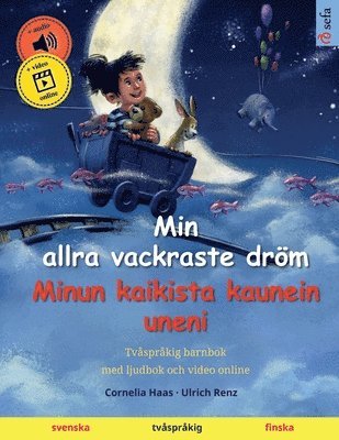 bokomslag Min allra vackraste dröm - Minun kaikista kaunein uneni (svenska - finska)