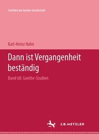 bokomslag "Dann ist Vergangenheit beständig"