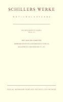 Schillers Werke. Nationalausgabe