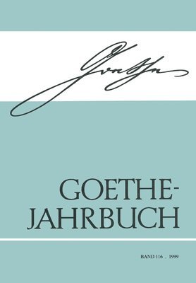 Werner Keller - Goethe Jahrbuch, Häftad