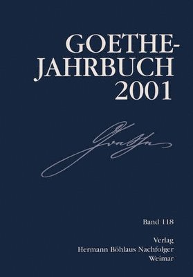 Goethe Jahrbuch 1