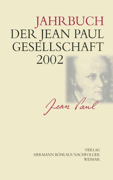 bokomslag Jahrbuch der Jean Paul Gesellschaft