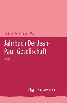 Jahrbuch der Jean Paul Gesellschaft 2003 1