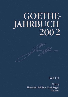 Goethe Jahrbuch 2002 1