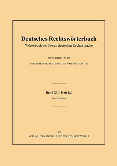 Andreas Deutsch - Deutsches Rechtswörterbuch, Häftad