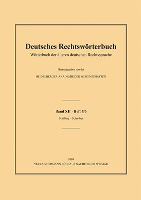 bokomslag Deutsches Rechtswrterbuch