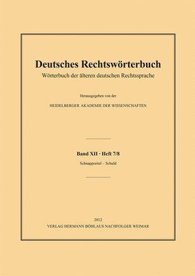 Deutsches Rechtswrterbuch 1