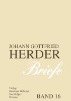 bokomslag Johann Gottfried Herder. Briefe.