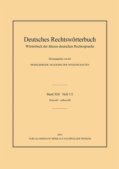 Andreas Deutsch - Deutsches Rechtswörterbuch, Häftad