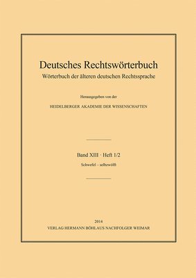 Deutsches Rechtswrterbuch 1