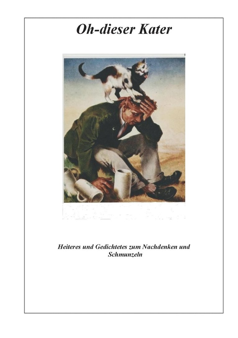 Klaus Günther - Oh - dieser Kater, Häftad