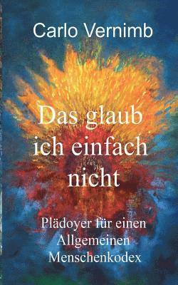 bokomslag glaub ich einfach nicht