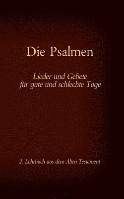 bokomslag Bibel - Das Alte Testament - Die Psalmen
