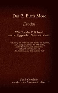 bokomslag Das 2. Buch Mose, Exodus, das 2. Gesetzbuch aus der Bibel - Wie Gott das Volk Israel aus der agyptischen Sklaverei befreite