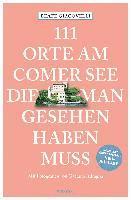 bokomslag 111 Orte am Comer See, die man gesehen haben muss