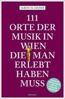 bokomslag 111 Orte der Musik in Wien, die man erlebt haben muss