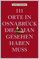 Annett Rensing - 111 Orte in und um Osnabrück, die man gesehen haben muss, Häftad