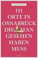 bokomslag 111 Orte in und um Osnabrück, die man gesehen haben muss