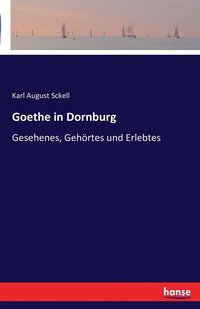 bokomslag Goethe in Dornburg