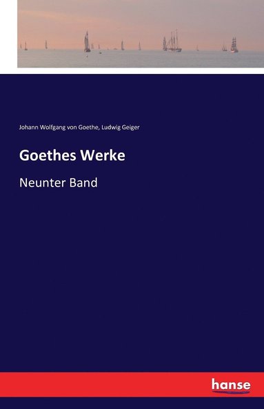 bokomslag Goethes Werke