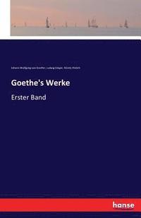 bokomslag Goethe's Werke