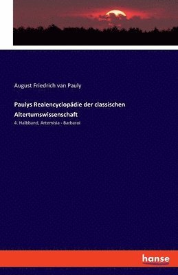 bokomslag Paulys Realencyclopdie der classischen Altertumswissenschaft