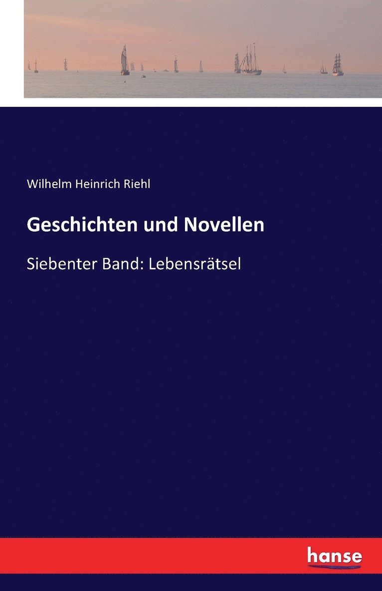 Geschichten und Novellen 1