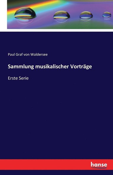 bokomslag Sammlung musikalischer Vortrge