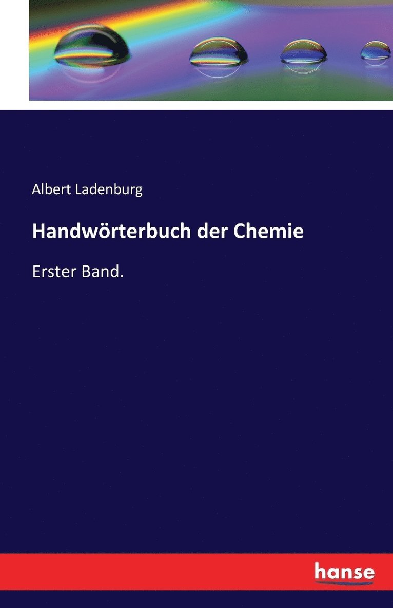 Handwörterbuch der Chemie