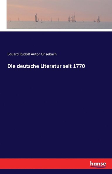 bokomslag deutsche Literatur seit 1770