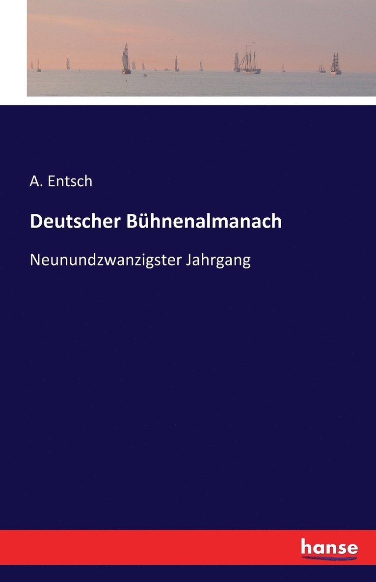 Deutscher Bhnenalmanach 1