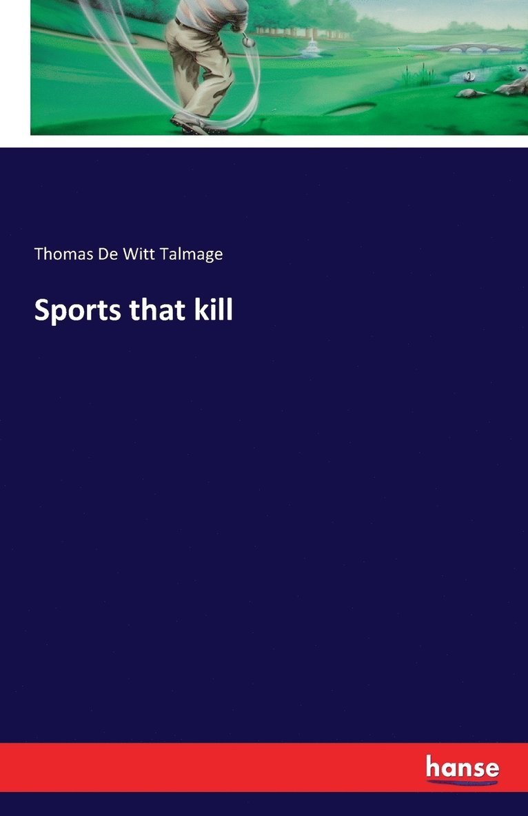 Sports that kill 1