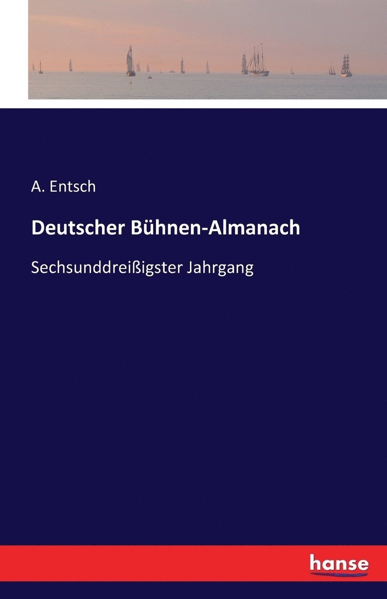 Deutscher Bhnen-Almanach 1