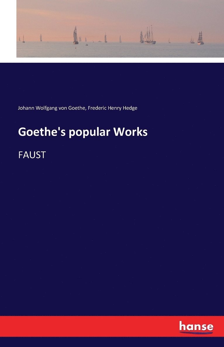 Goethe's popular Works 1