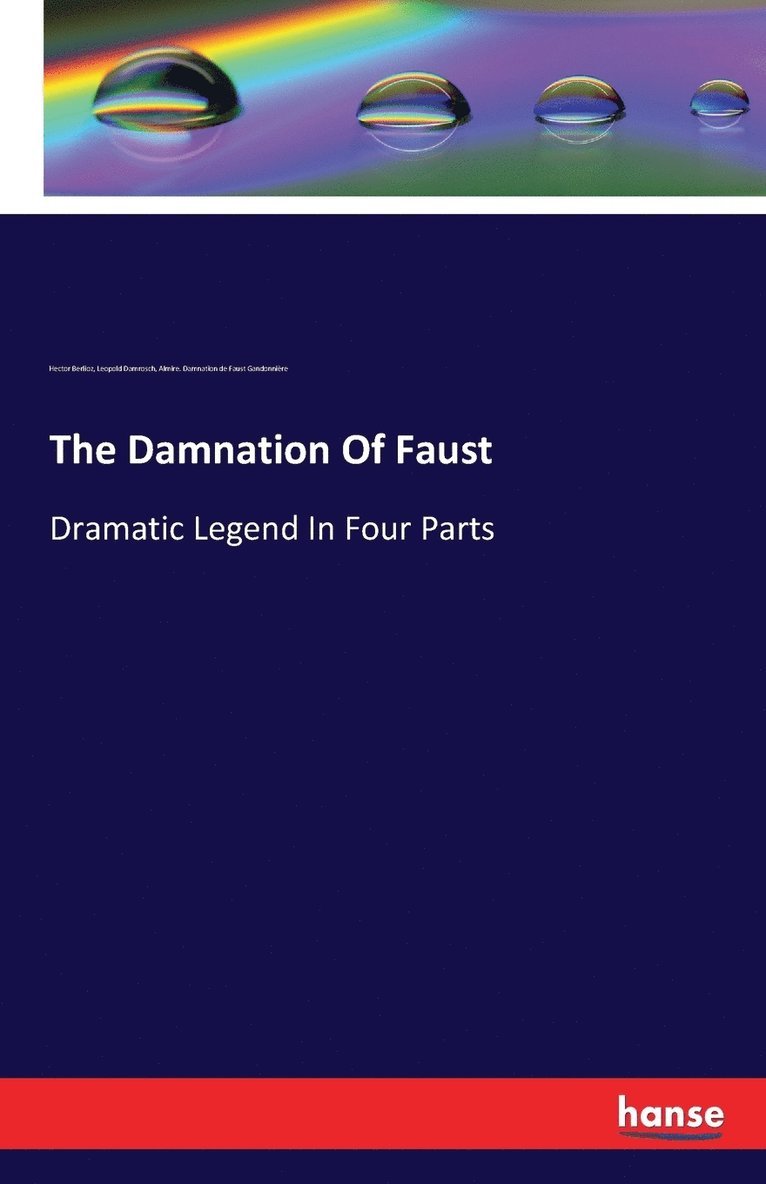 The Damnation Of Faust 1