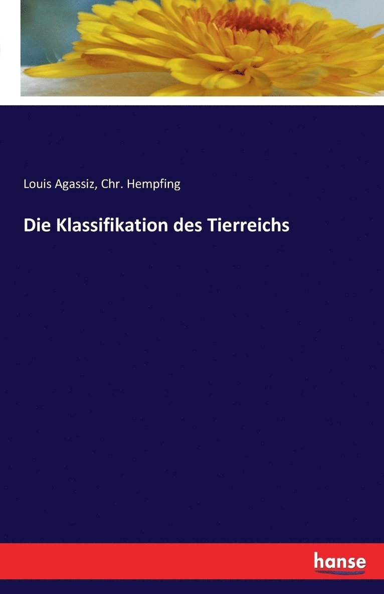 Die Klassifikation des Tierreichs 1