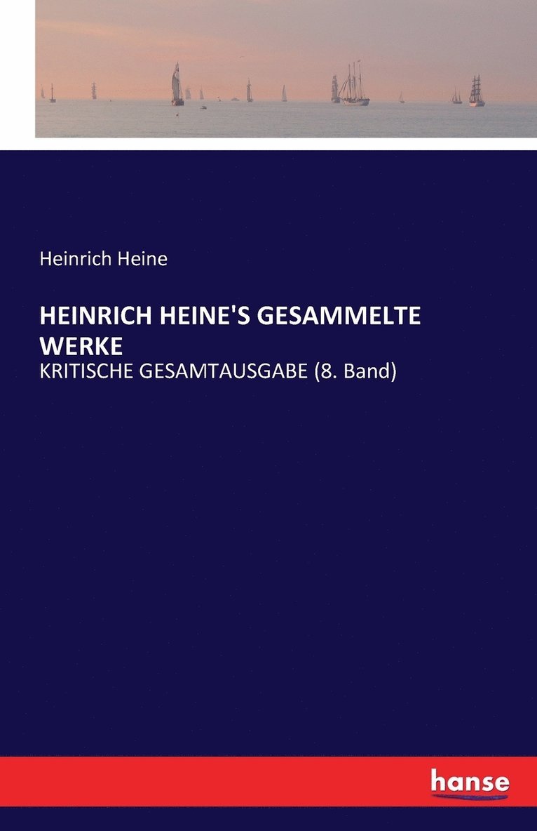 Heinrich Heine's Gesammelte Werke 1