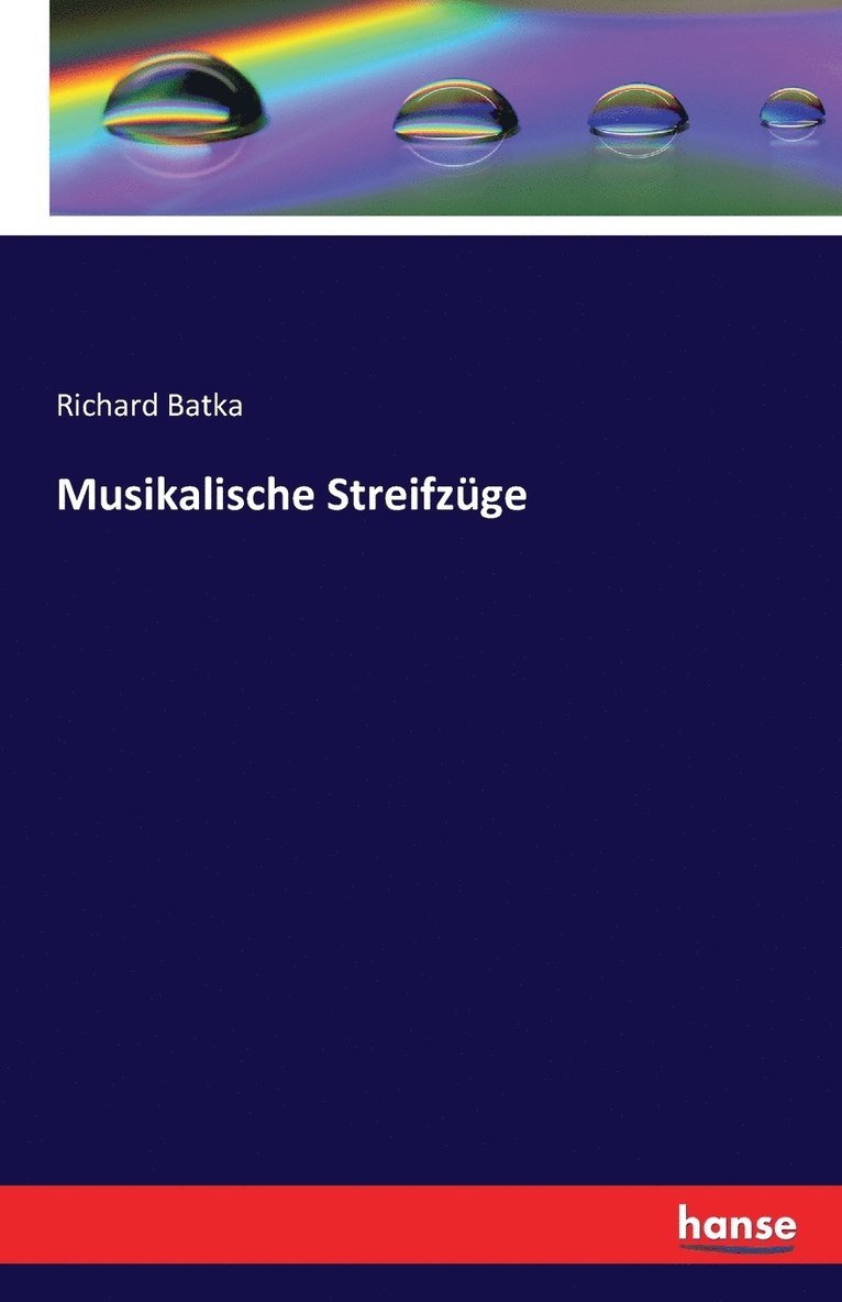 Musikalische Streifzge 1