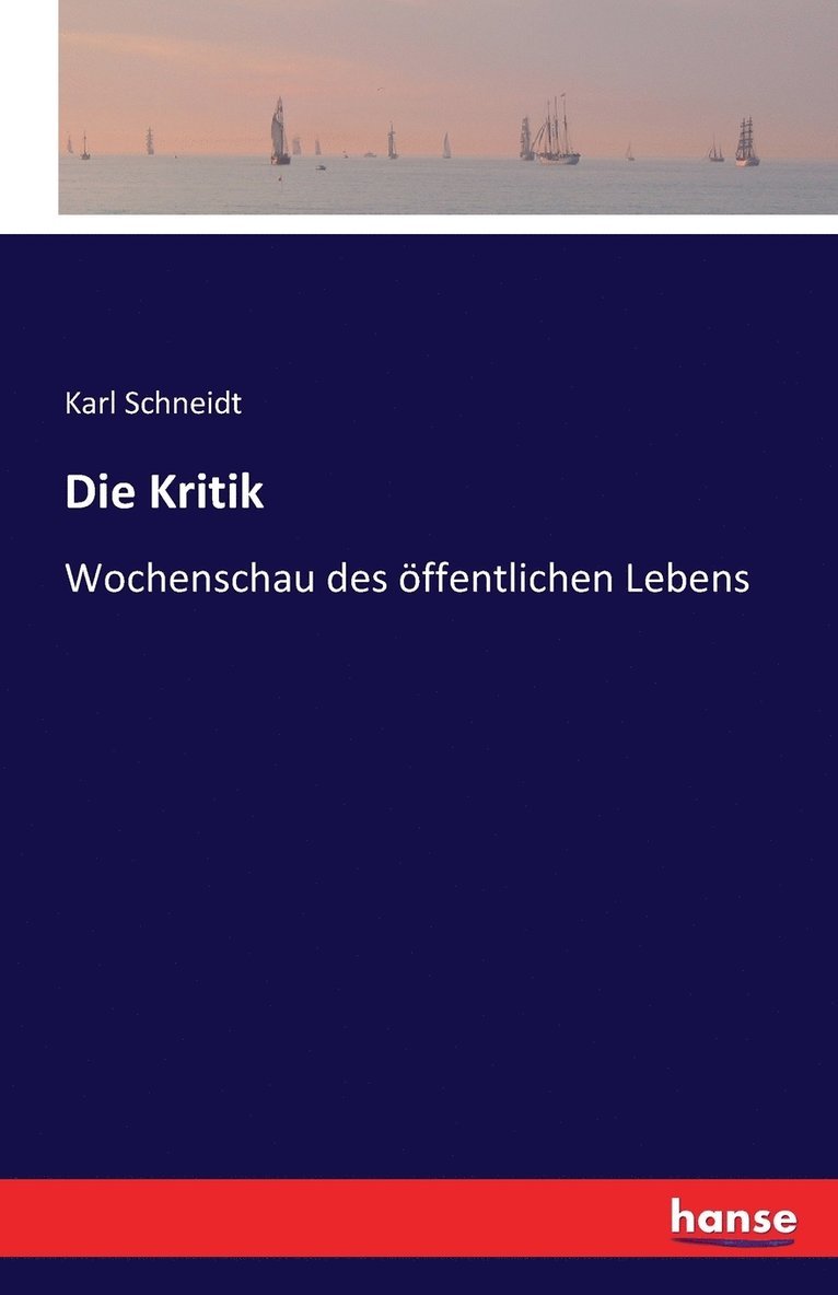 Die Kritik 1